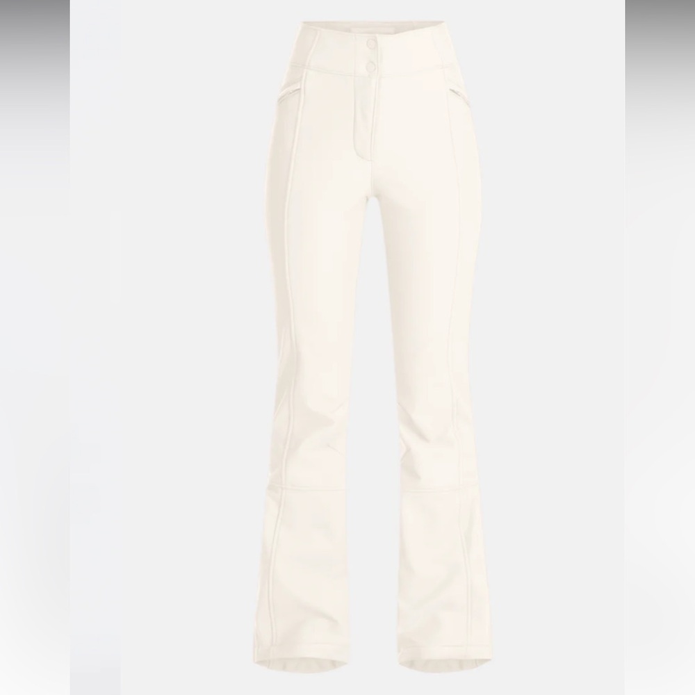 NEW: Halfdays Emma Soft Shell Ski Pant - Oat Milk